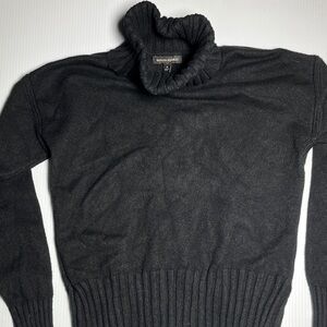 Banana Republic Women's Gray Cowl Neck Sweater